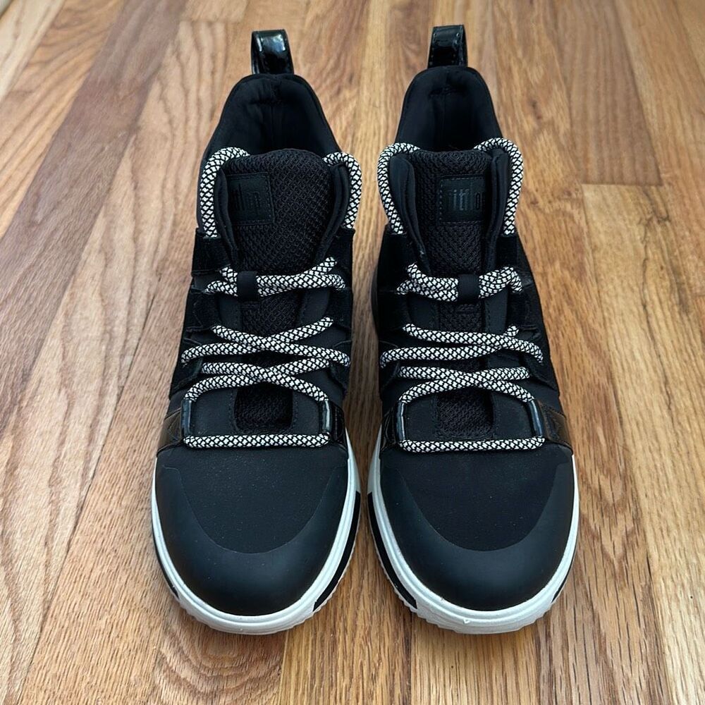Fitflop Carita High Top Sneakers Women’s Size 9 - Picture 3 of 10